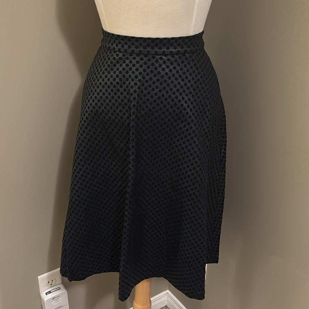 Catherine Skirt Faux Leather with Dots Size 2
